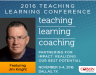 Teaching | Learning | Coaching 2016