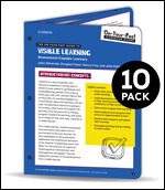 BUNDLE: Almarode: The On-Your-Feet Guide to Visible Learning: Assessment-Capable Learners: 10 Pack