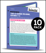 BUNDLE: Fisher: On-Your-Feet Guide: This is Guided Reading, Grades 3-5: 10 Pack