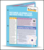 On-Your-Feet Guide: Distance Learning for Instructional Leaders